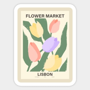 flower market Sticker